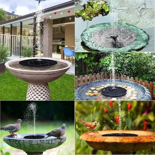 SOLARNA FONTANA ZA BAŠTU-RADI DIREKTNO NA SUNČEVE ZRAKE(BEZ KABLOVA I STRUJE)