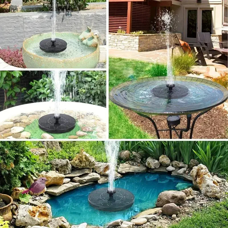 SOLARNA FONTANA ZA BAŠTU-RADI DIREKTNO NA SUNČEVE ZRAKE(BEZ KABLOVA I STRUJE)